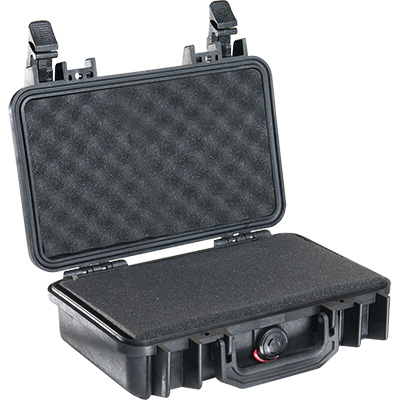 pelican 1170 black foam hard case