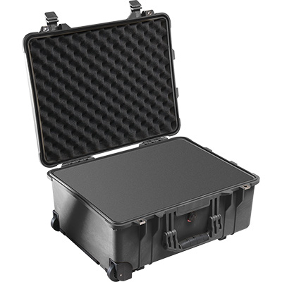 pelican 1560 black dustproof foam case