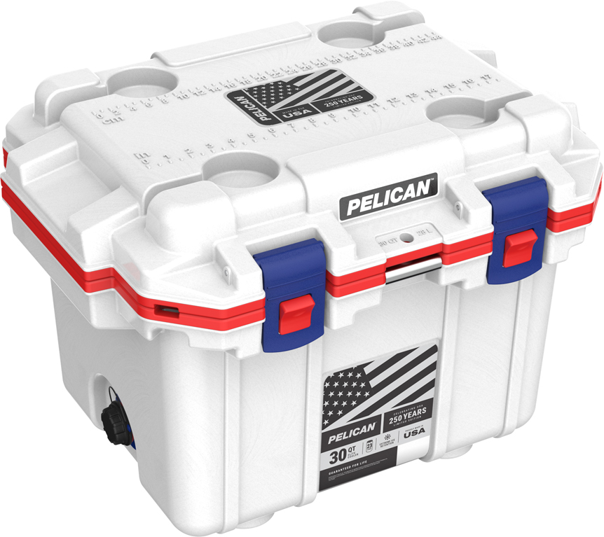 America 250 Collection 30QT Elite Cooler | Pelican Official Store