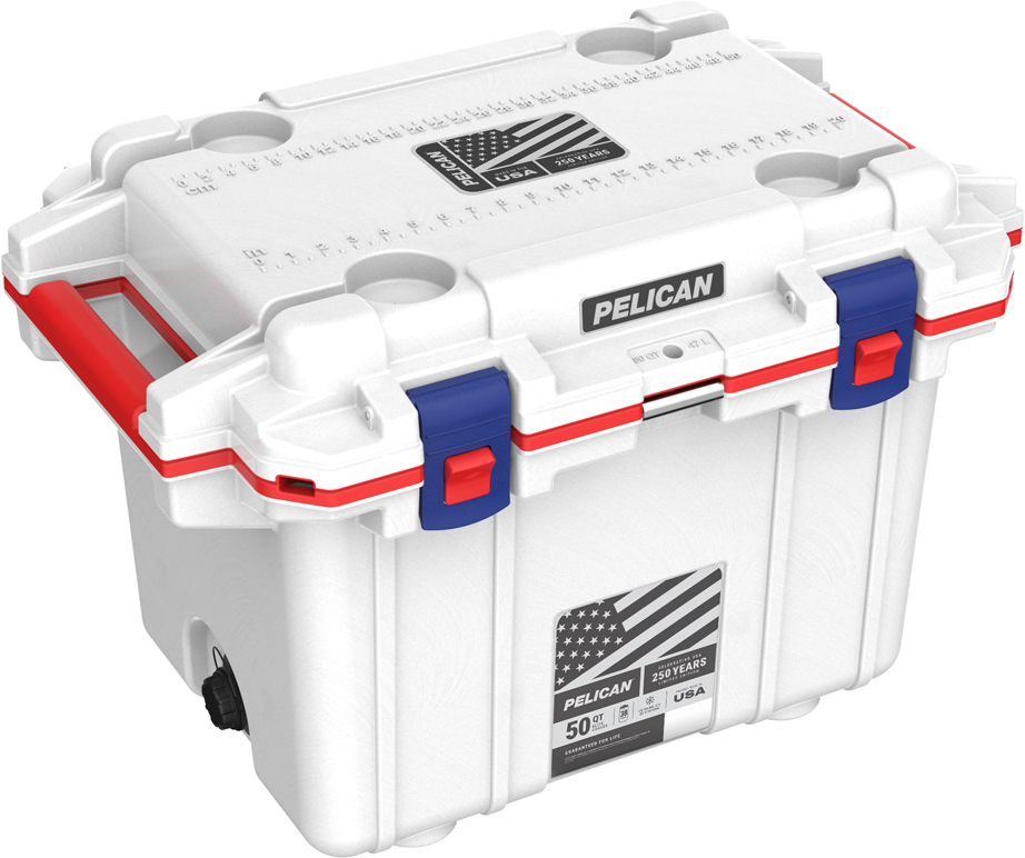 ELITE　TW-50　ケース付き(C33) America 250 Collection 50QT Elite Cooler | Pelican Official Store