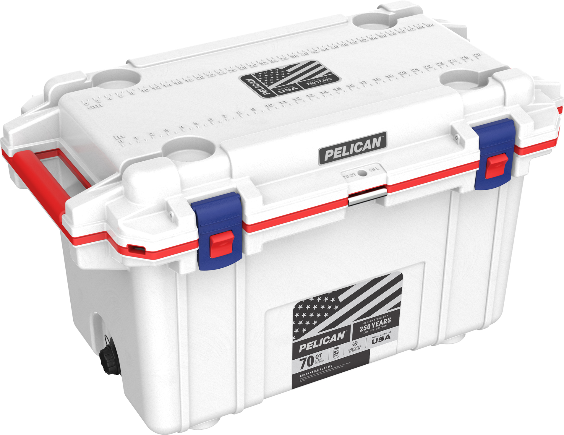 America 250 Collection 70QT Elite Cooler | Pelican Official Store