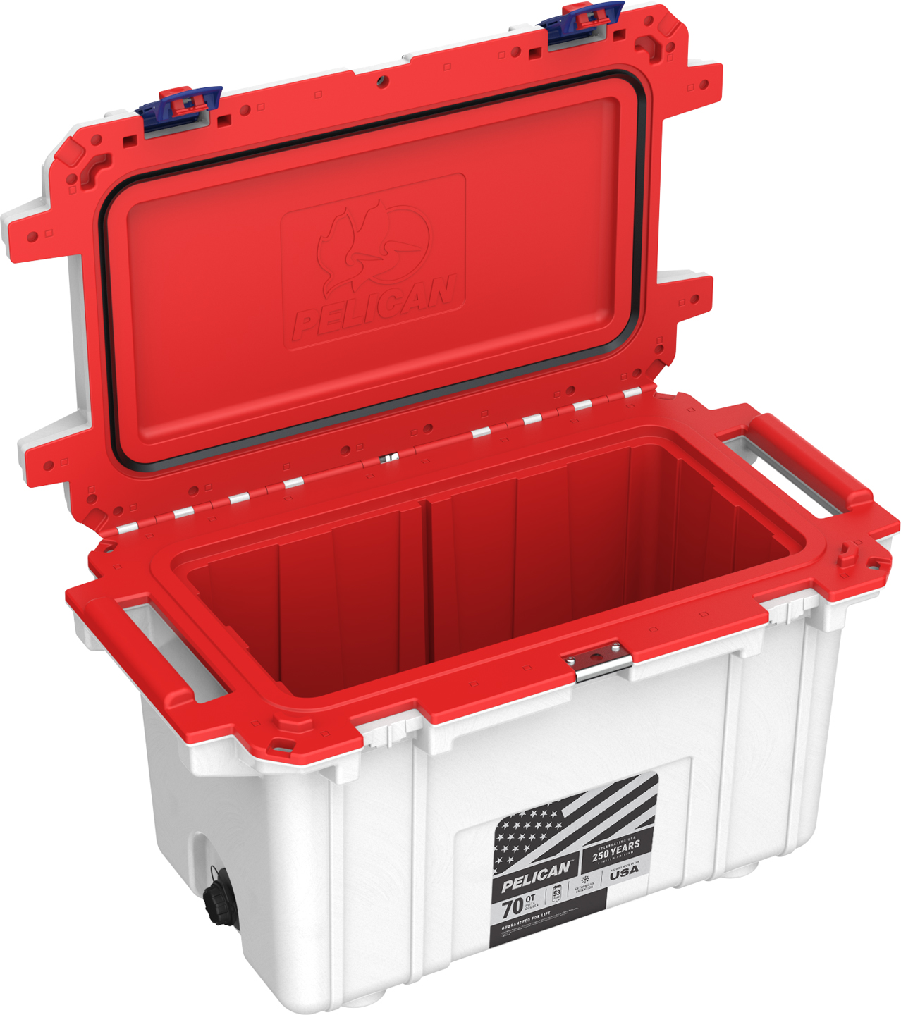 America 250 Collection 70QT Elite Cooler | Pelican Official Store
