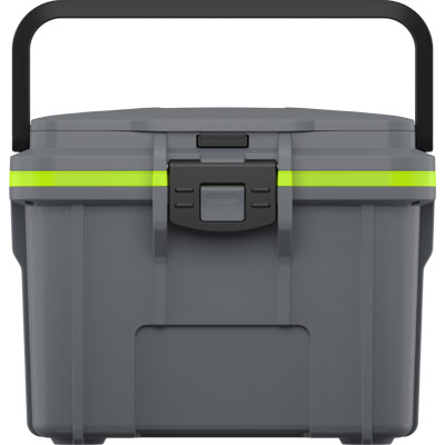 pelican 8qt hard cooler dark gray green t