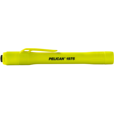 pelican yellow safety flashlight 1975