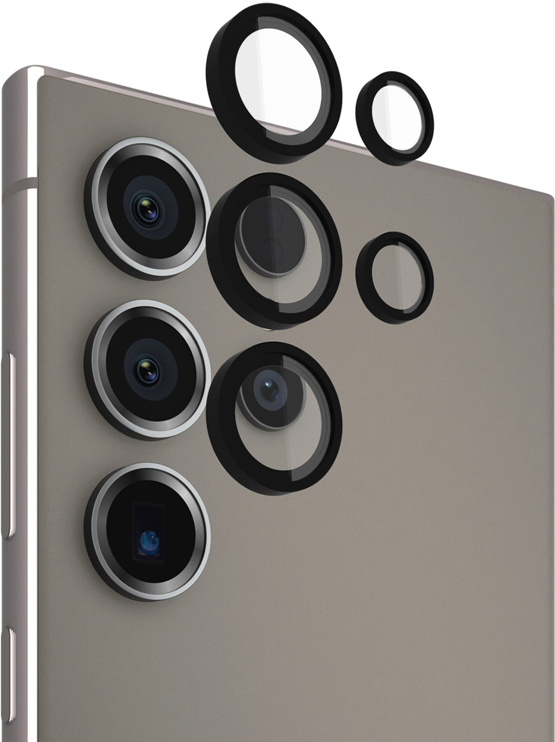 Aluminum Ring Lens Protectors Galaxy S24 Ultra