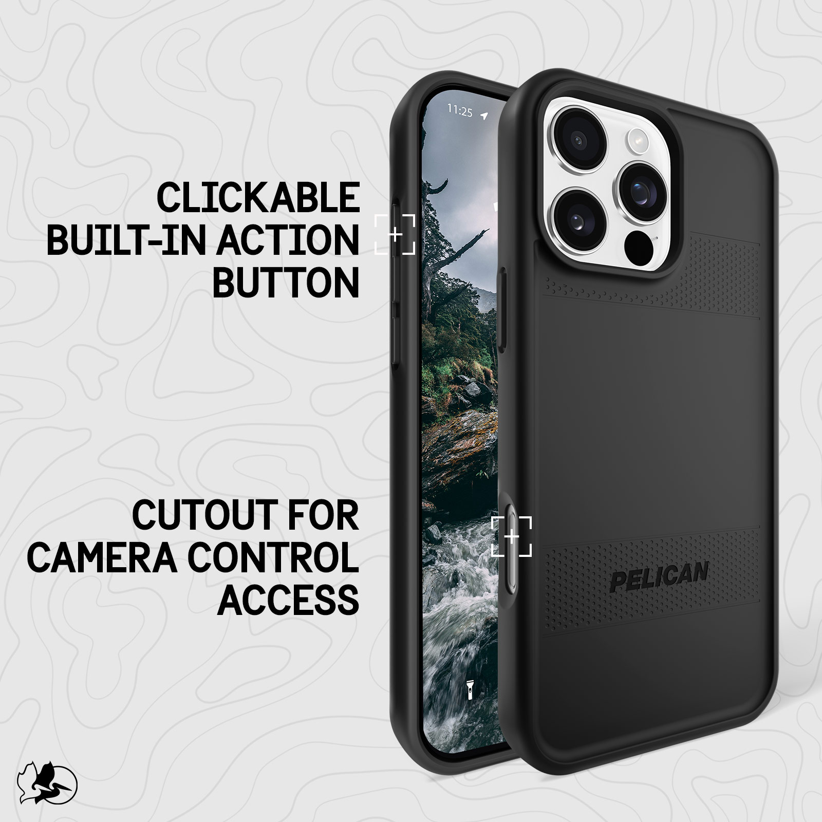 Protector (Works with MagSafe) iPhone 16 Pro Max | Pelican Official Store Protector (Works with MagSafe) iPhone 16 Pro Max | Pelican Official Store