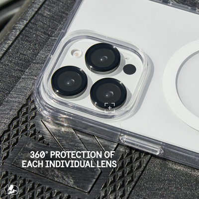 Protecteurs Verre Trempé Pour Objectif IPhone 16 Pro/Pro Max - Anti-rayures Avec Anneau Métallique - 3 Pièces