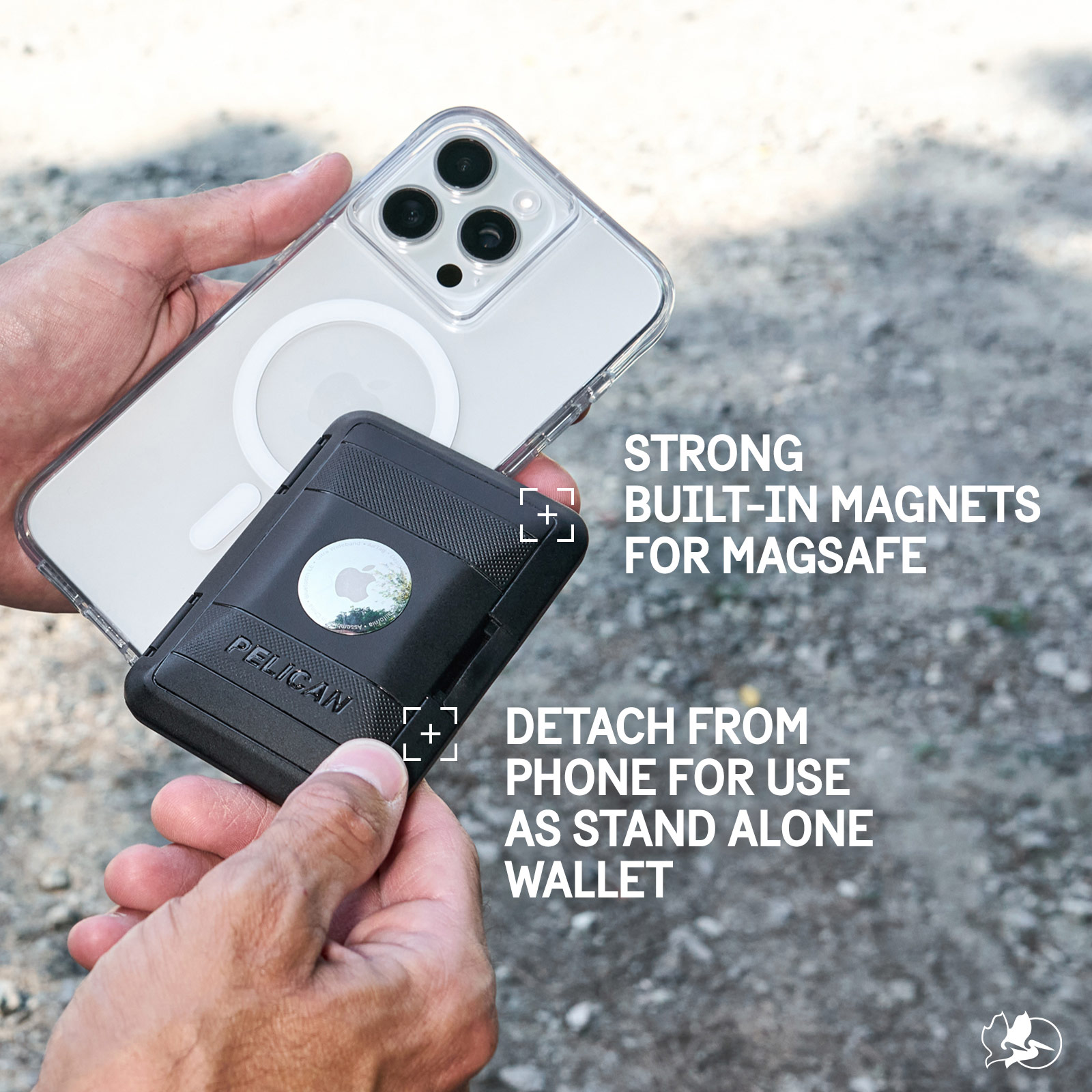 Protector MagSafe AirTag Wallet | Pelican Official Store