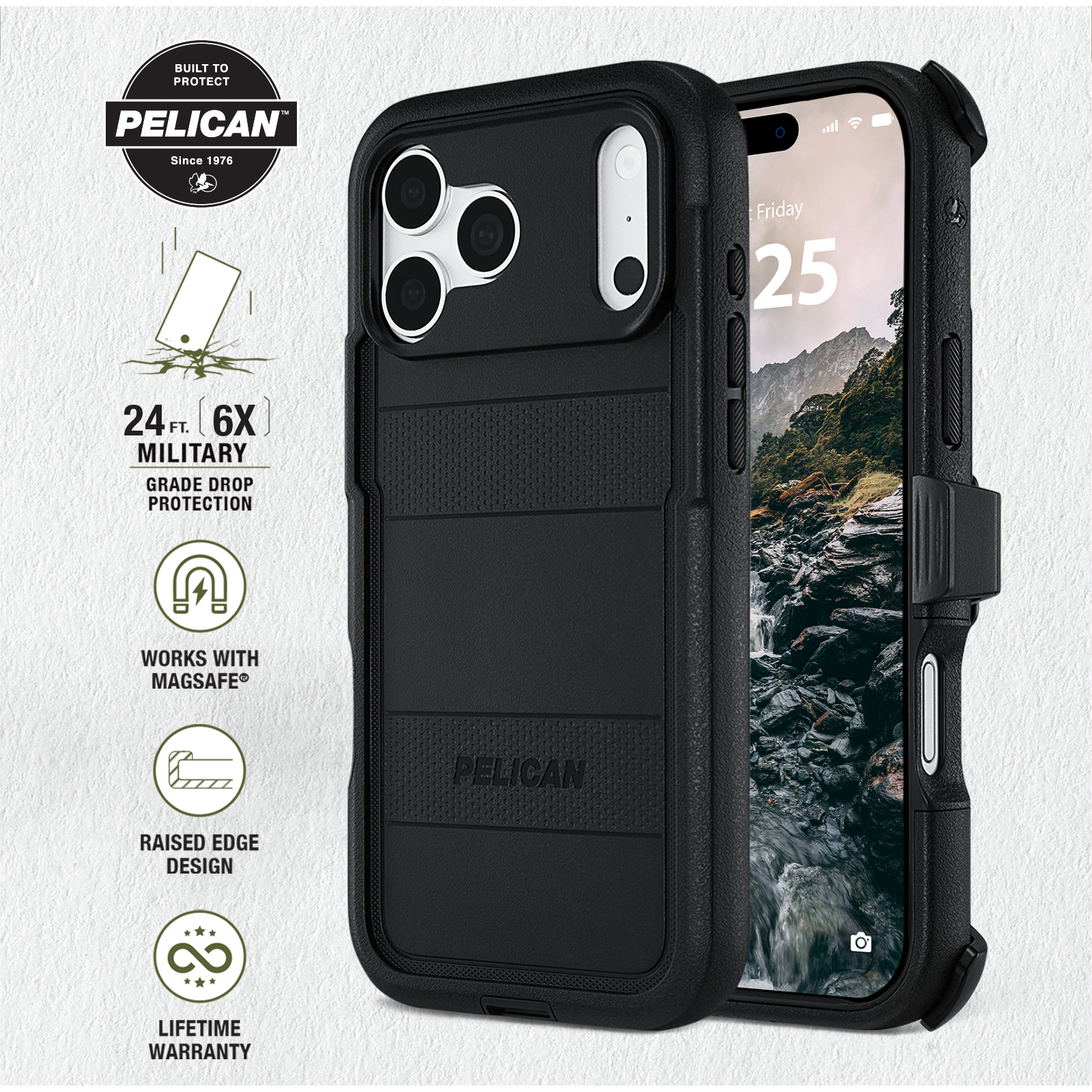 Voyager iPhone 18 Pro Case with MagSafe | Pelican Official Store